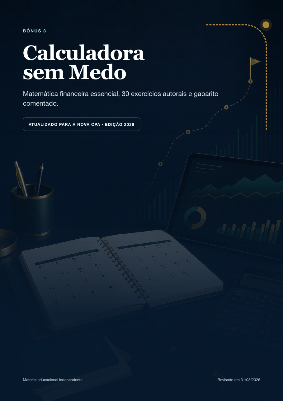 Capa do bônus Calculadora sem Medo
