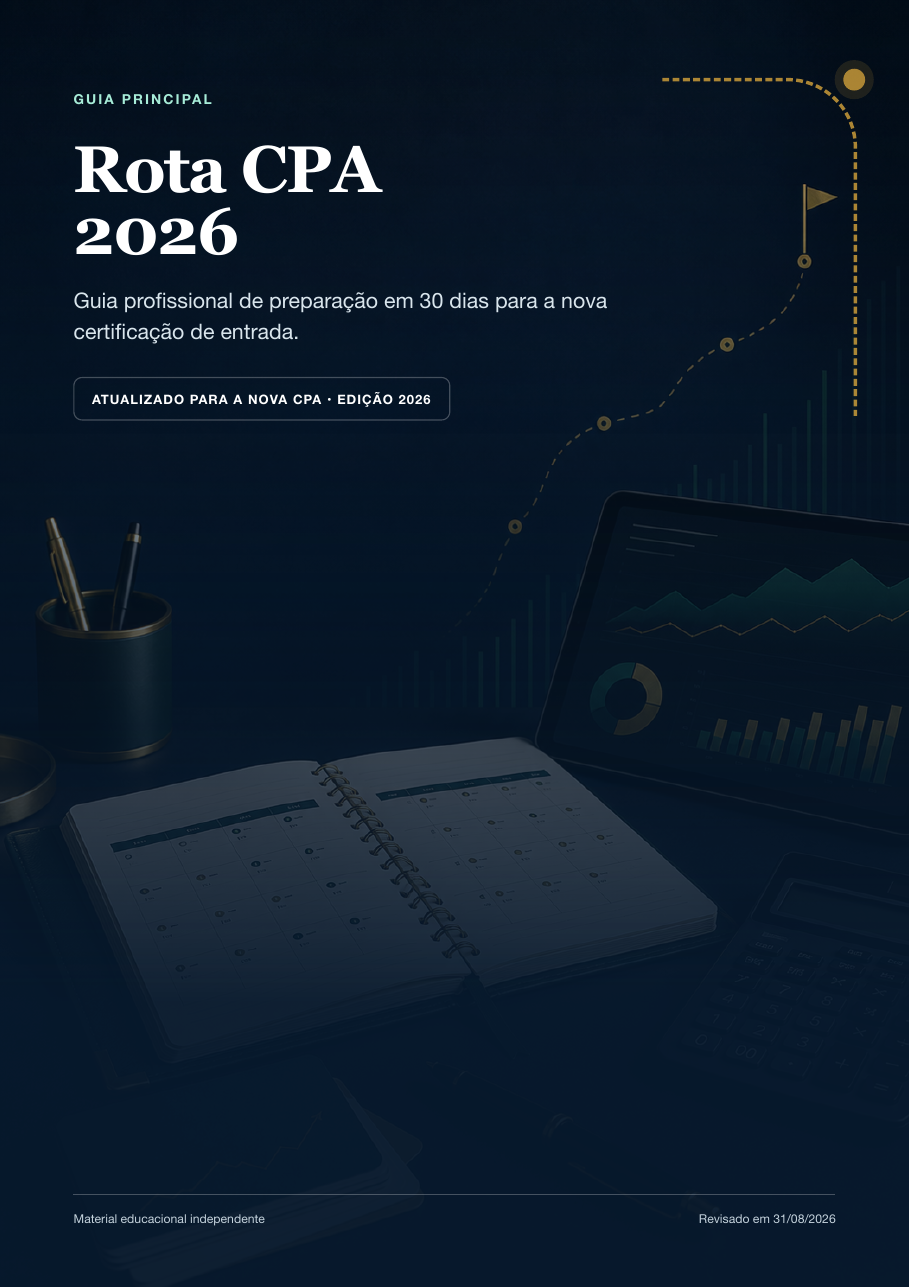 Capa do guia principal Rota CPA 2026